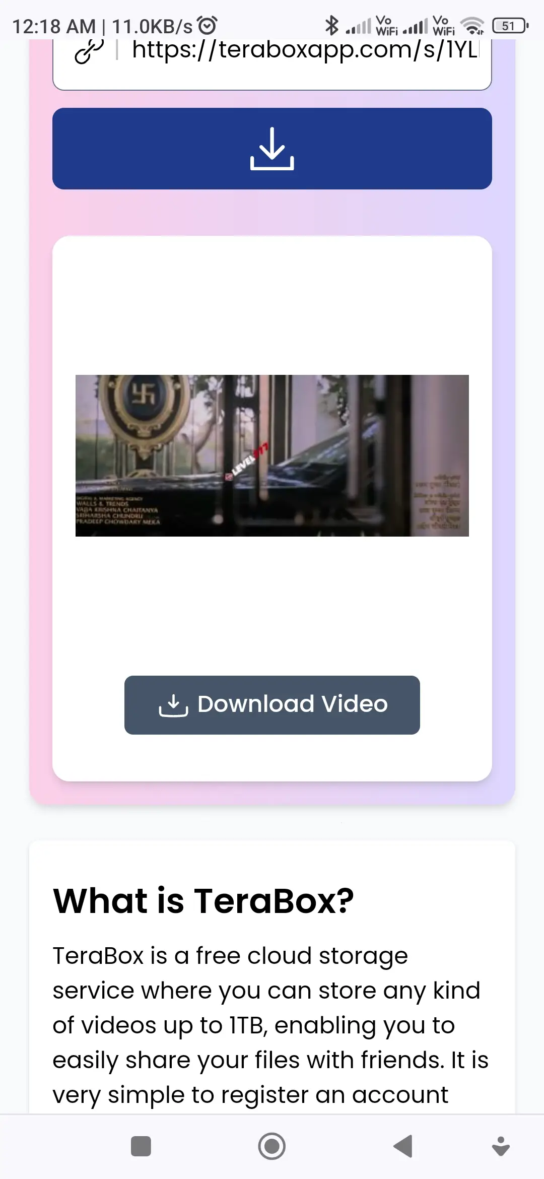 download video