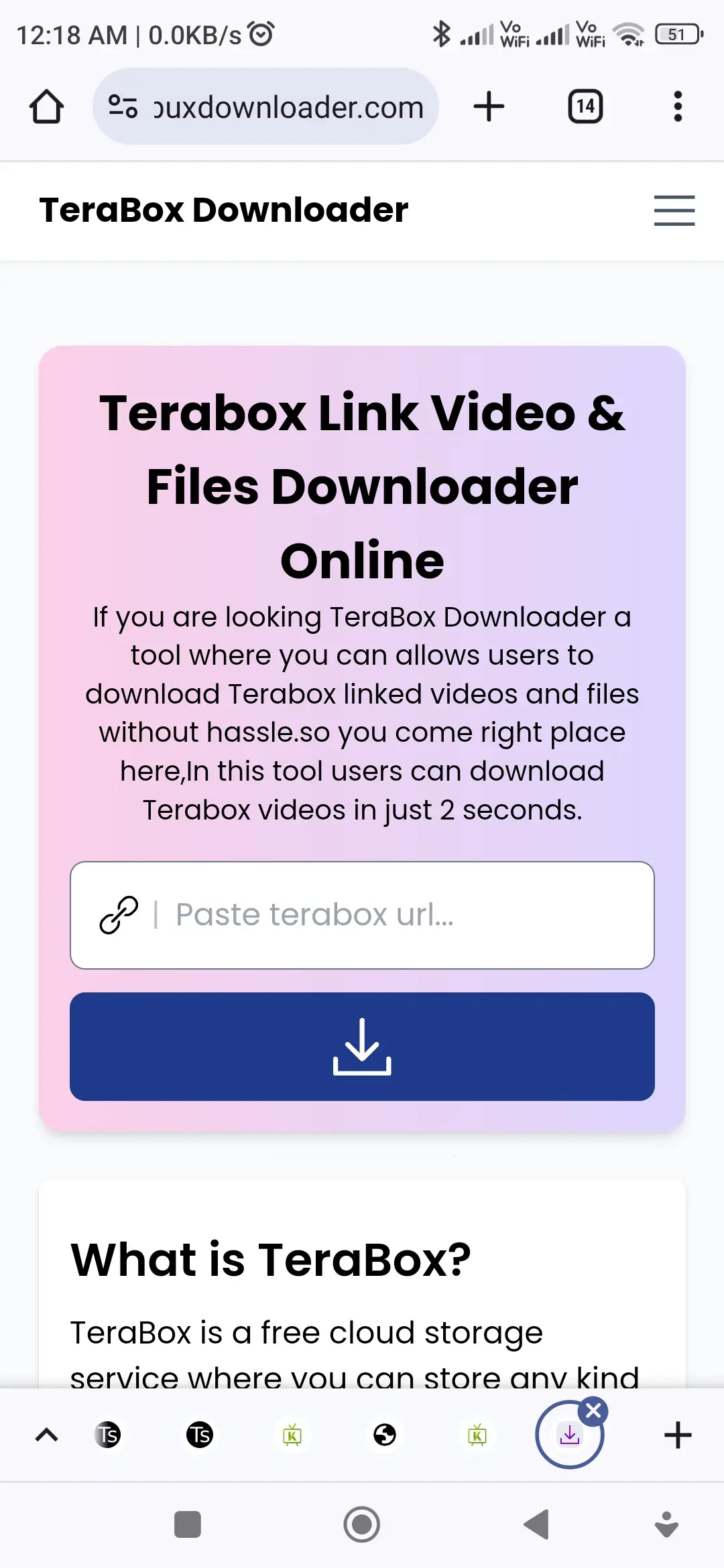 select terabox video